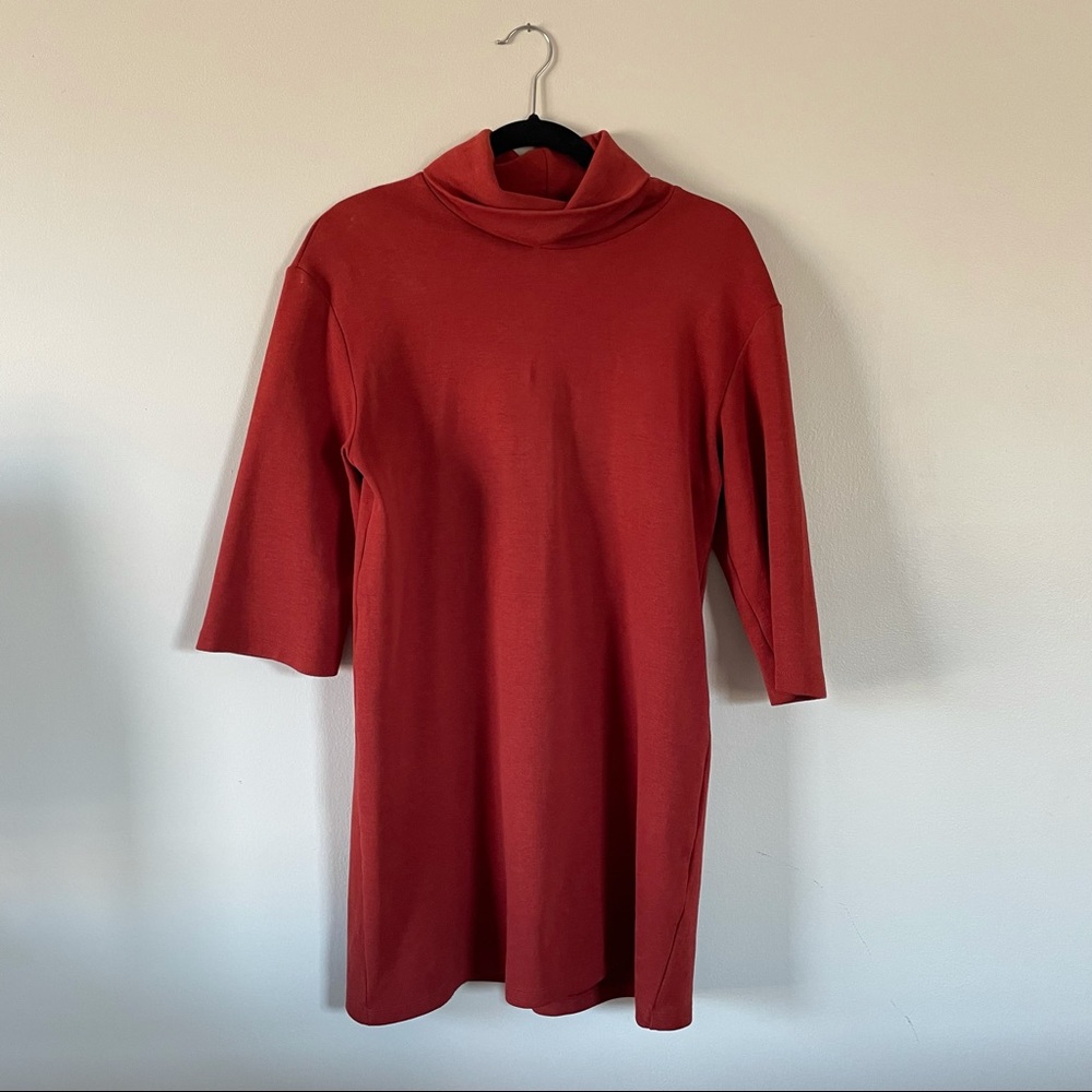 Zara Red Sweater Dress
